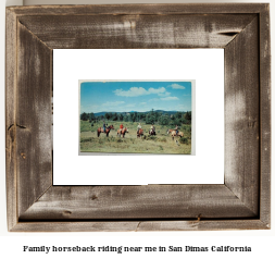 family horseback riding near me in San Dimas, California